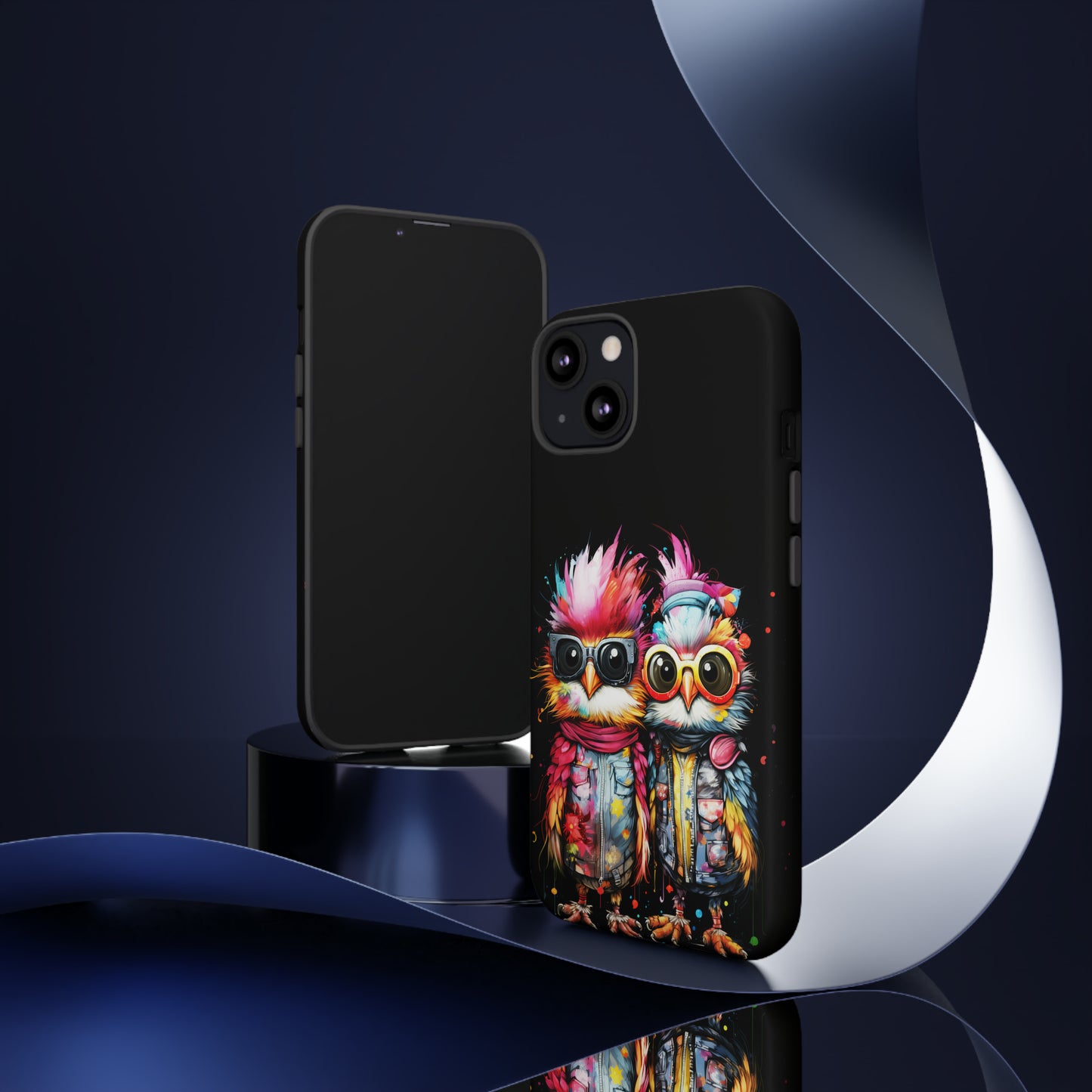 Two hip birds Tough Cases