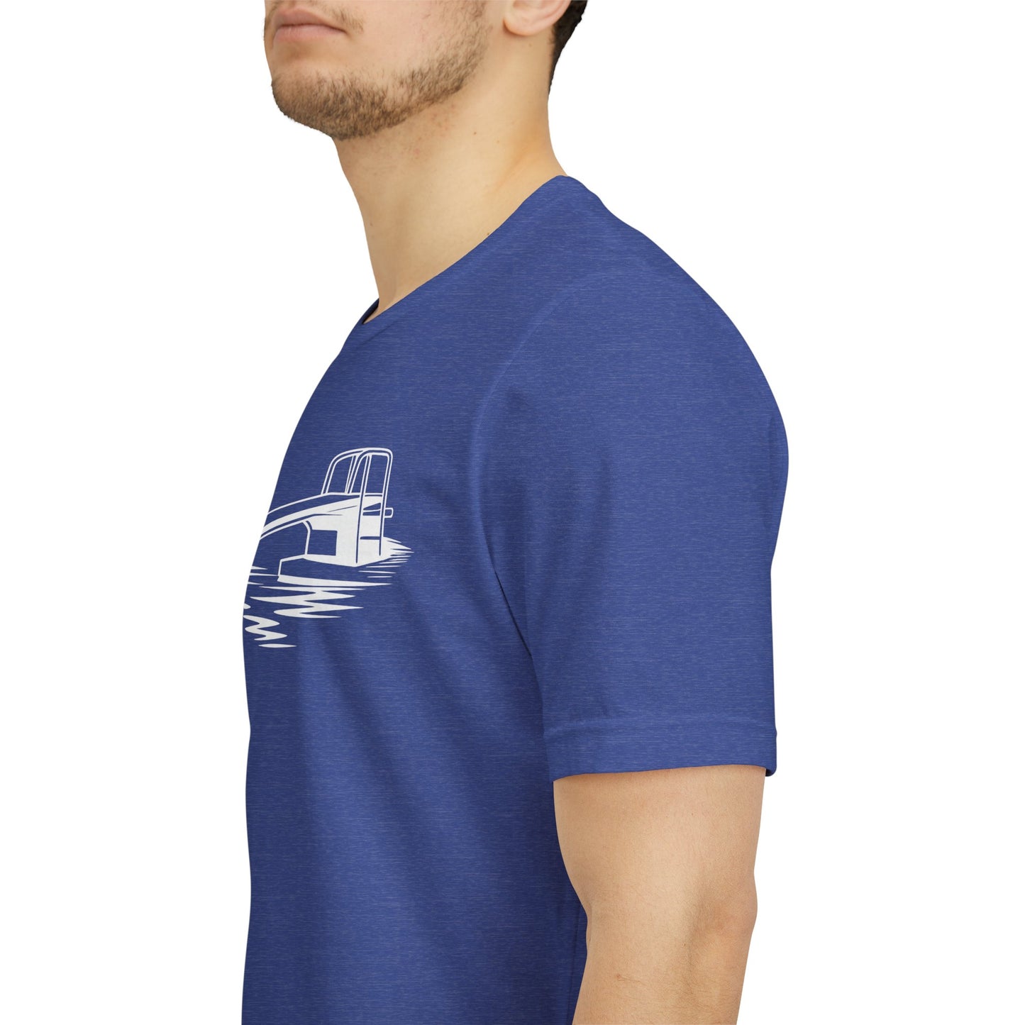 Desert Modern Icons series, Diving board graphic Unisex Jersey Short Sleeve Tee, Vintage Palm Springs