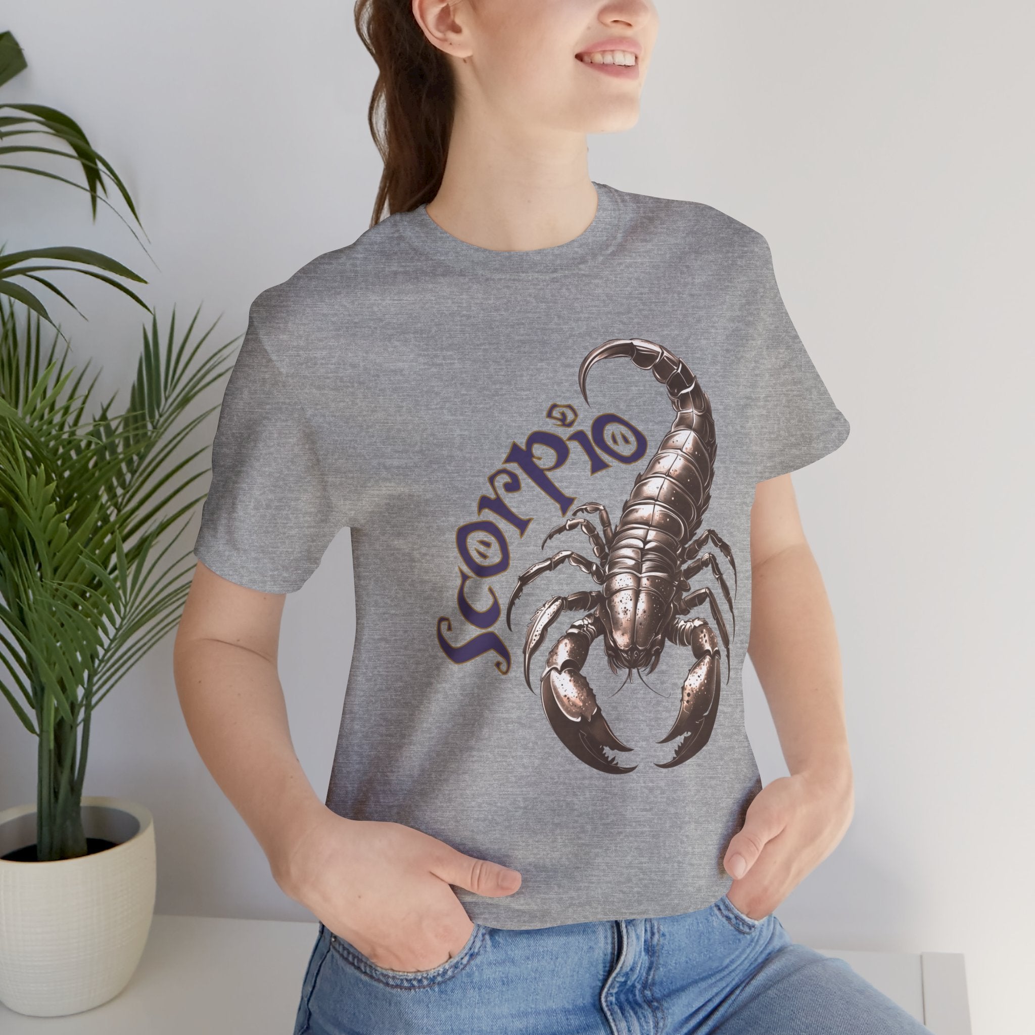 Scorpio Bronze graphic Unisex Jersey Short Sleeve Tee