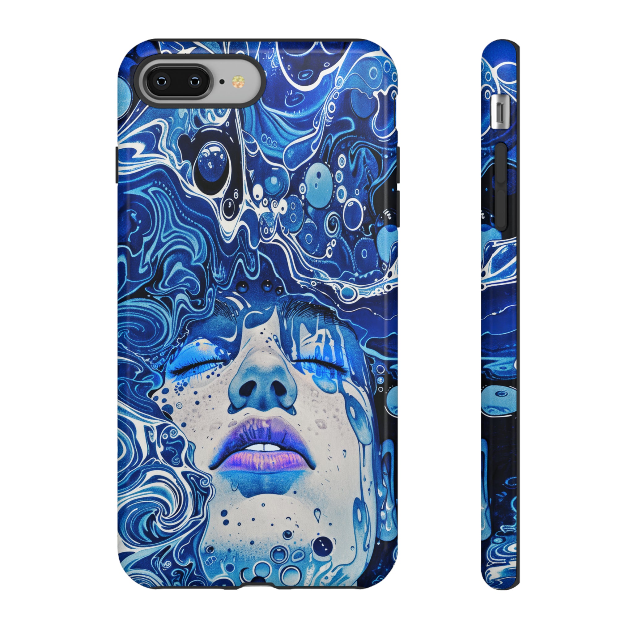 Phone Case, underwater design, Artistic design, Tough Case, Colorful whimsical water fantasy design, iPhone 15, 14, 13, 12, 11, Samsung, Pixel