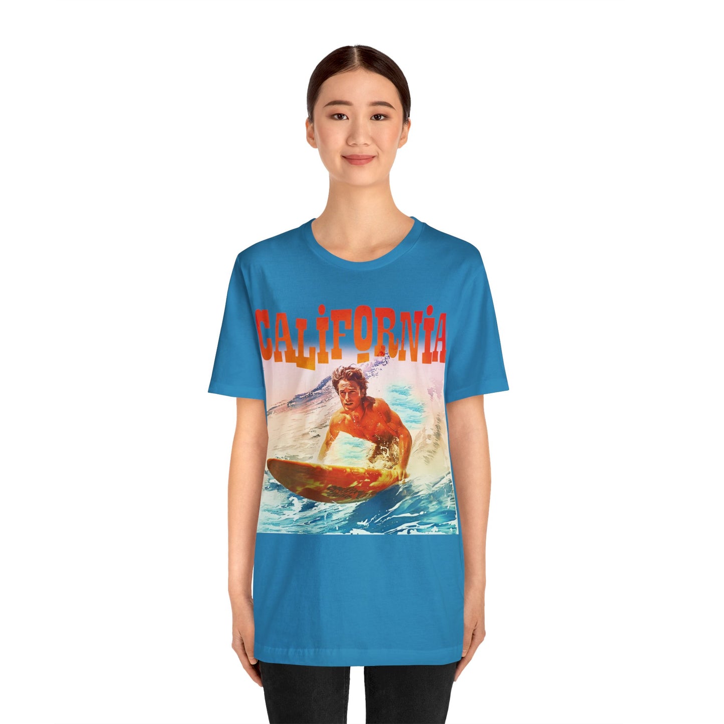 California surfer Unisex Jersey Short Sleeve Tee