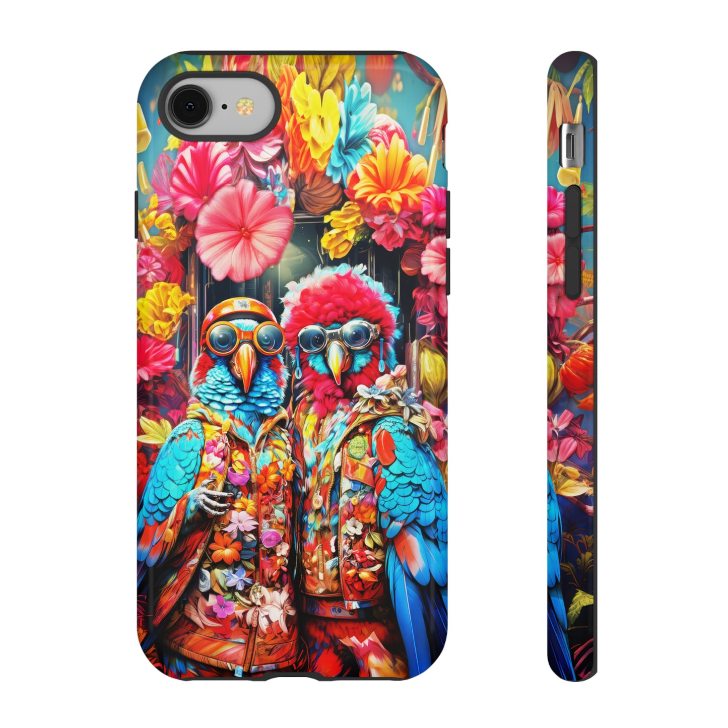 Two hipster parrots Tough Cases