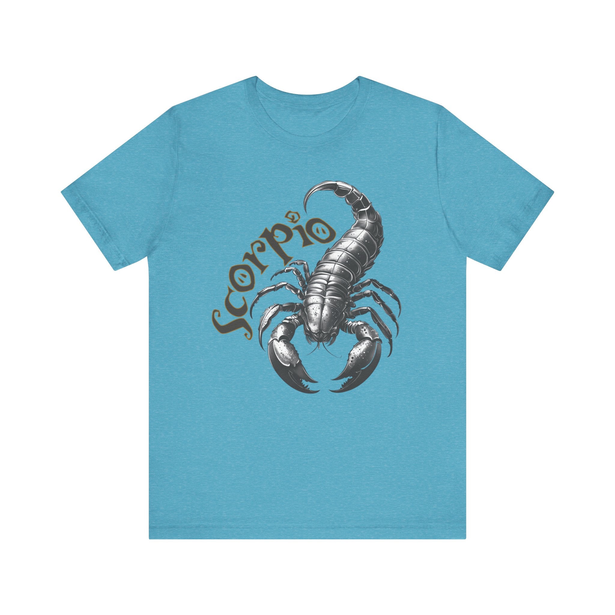 Scorpio Black & white Unisex Jersey Short Sleeve Tee