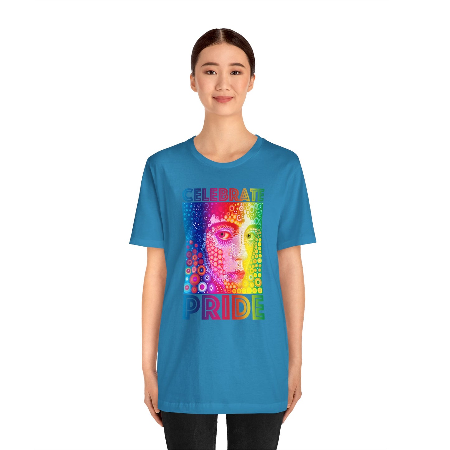 Celebrate Pride Unisex Jersey Short Sleeve Tee
