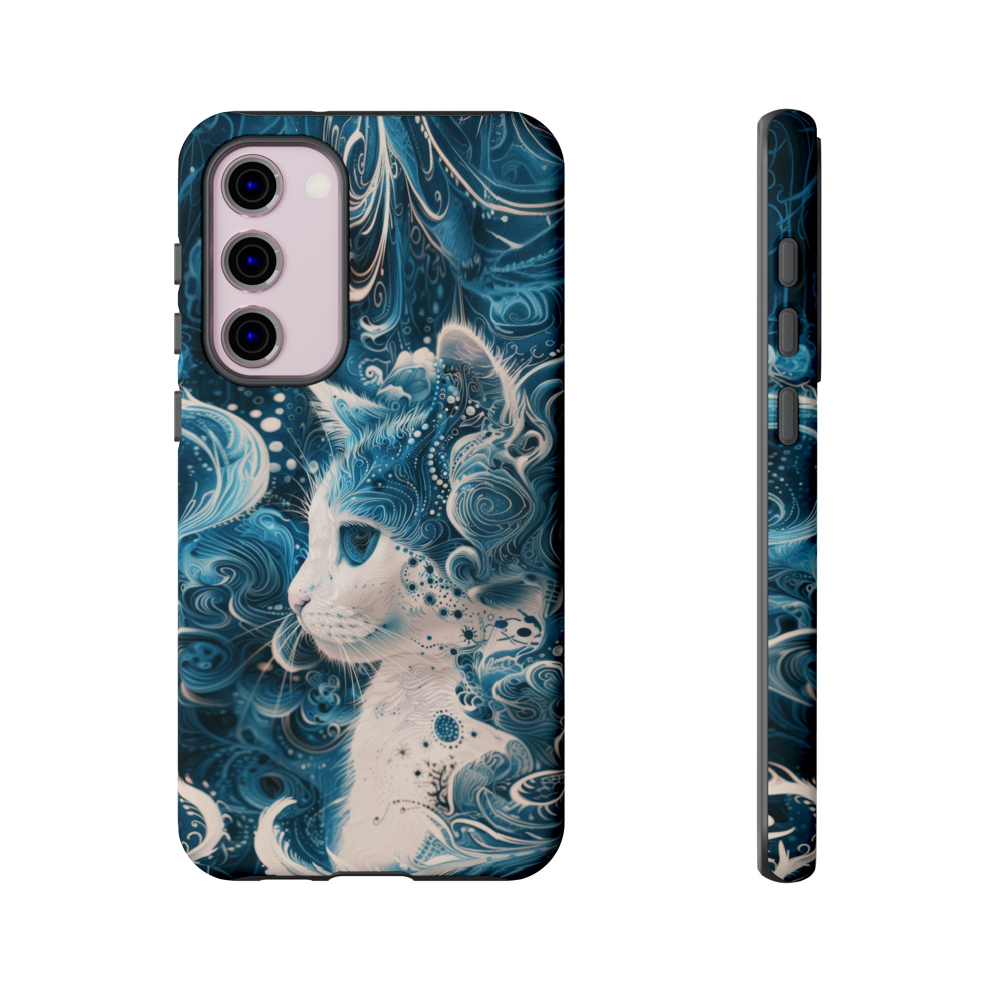 Aqua cat Tough Cases