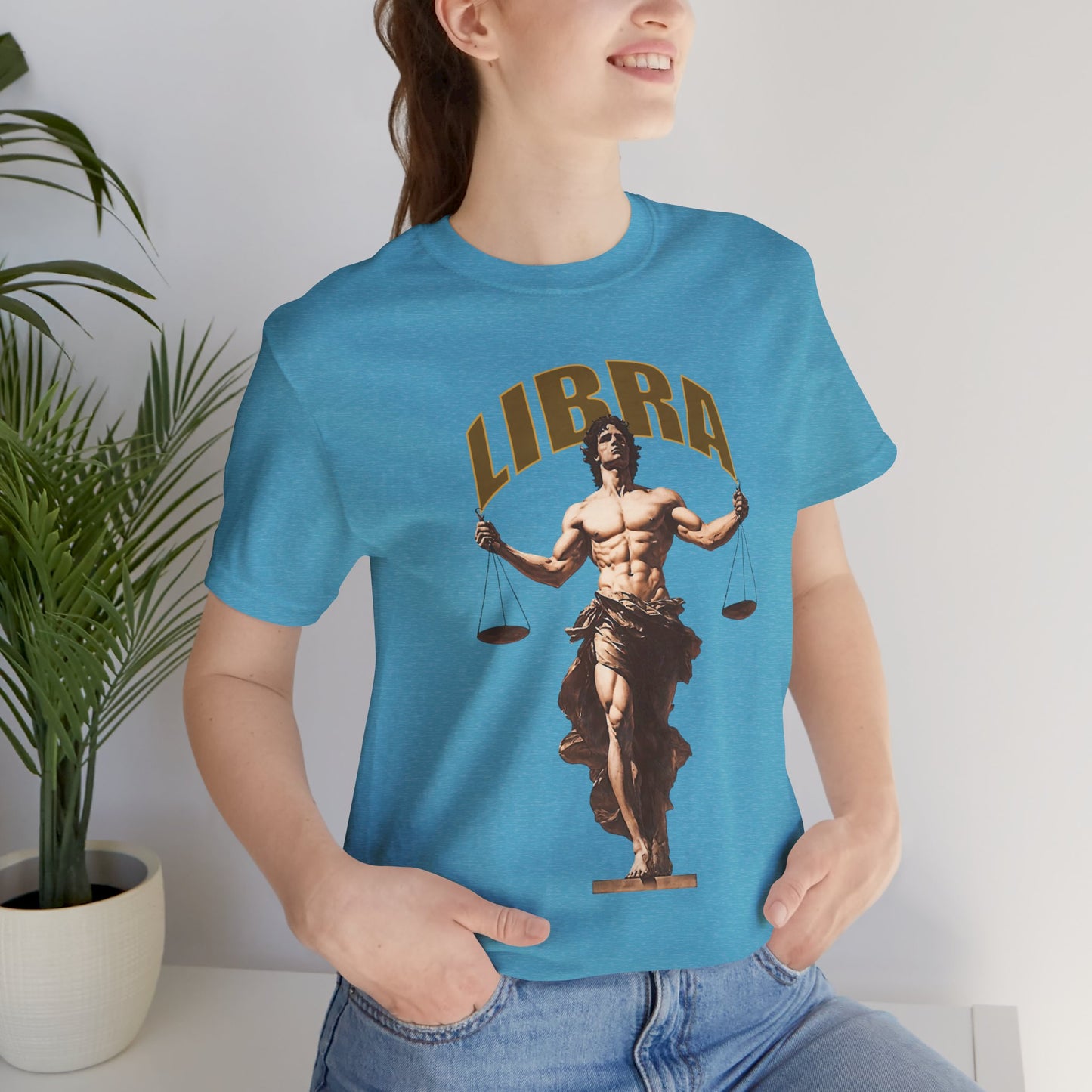 Libra Unisex Jersey Short Sleeve Tee