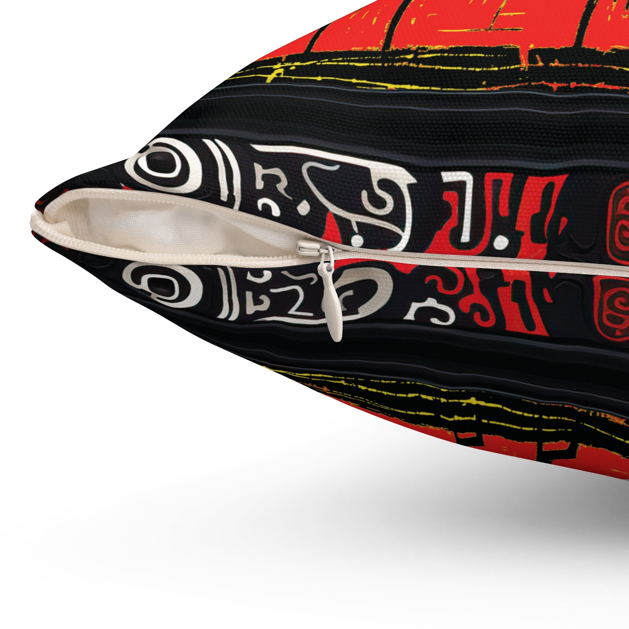 Red Sky Square Pillow