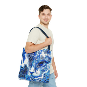 Abstract cat Tote Bag