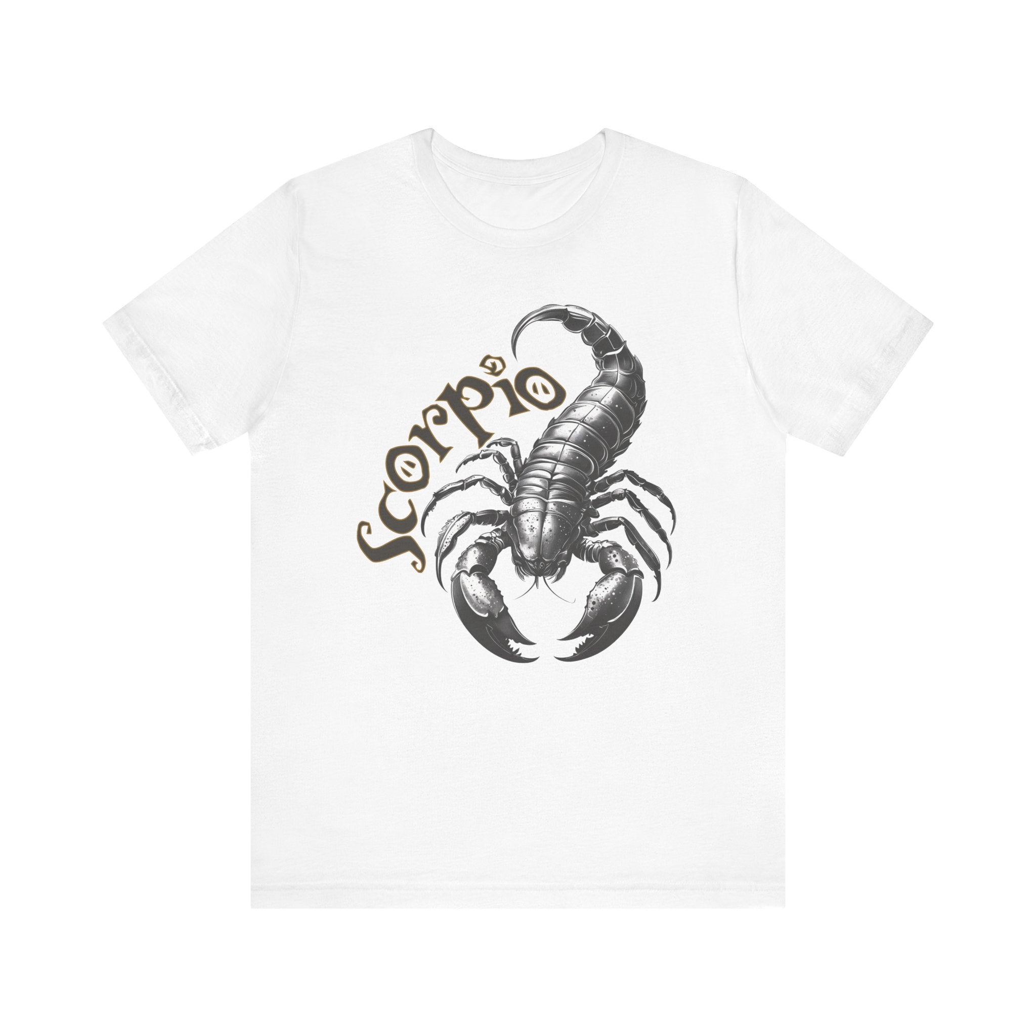 Scorpio Black & white Unisex Jersey Short Sleeve Tee