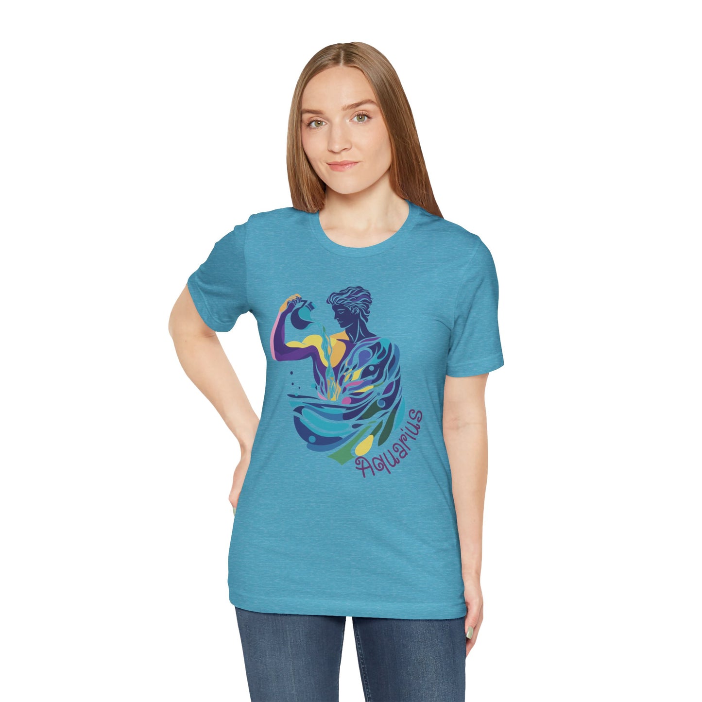 Aquarius Unisex Jersey Short Sleeve Tee
