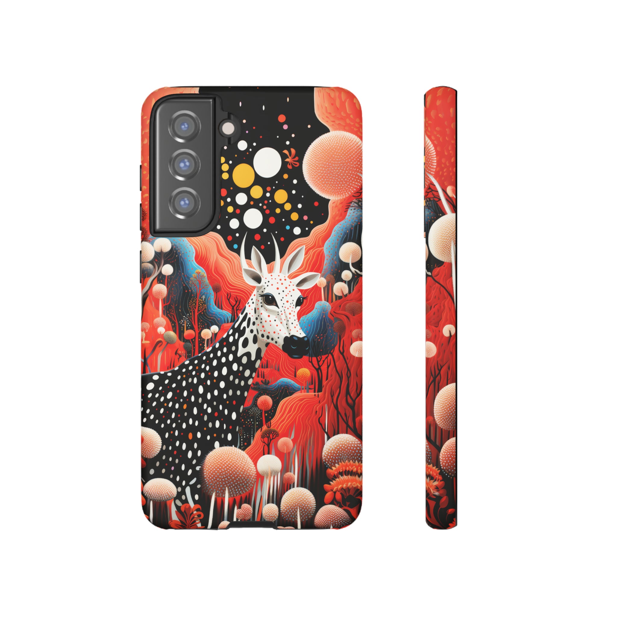 Spotted Elk in the rainbow forest Tough Cases