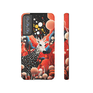 Spotted Elk in the rainbow forest Tough Cases