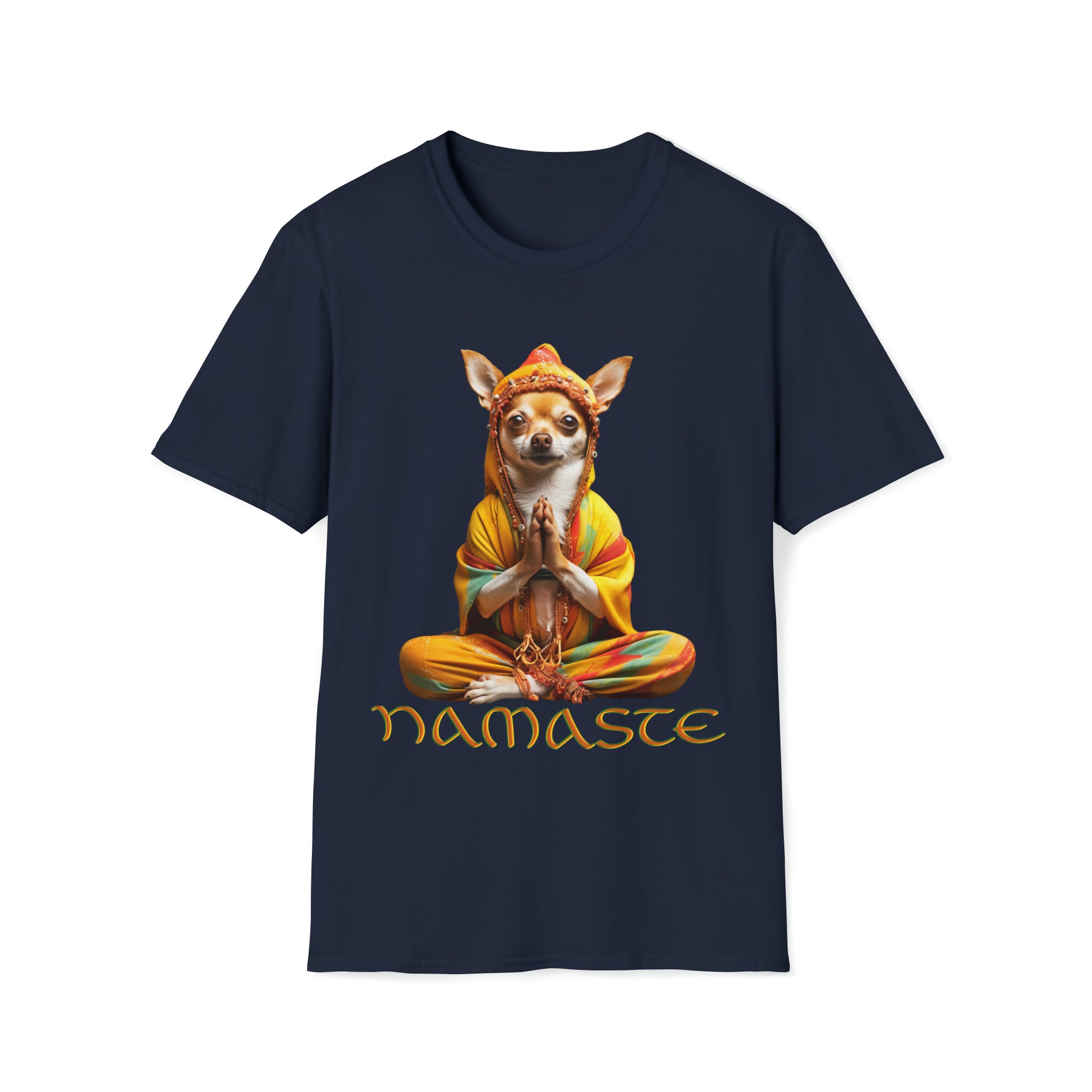 Golden Namaste Unisex Soft style T-Shirt