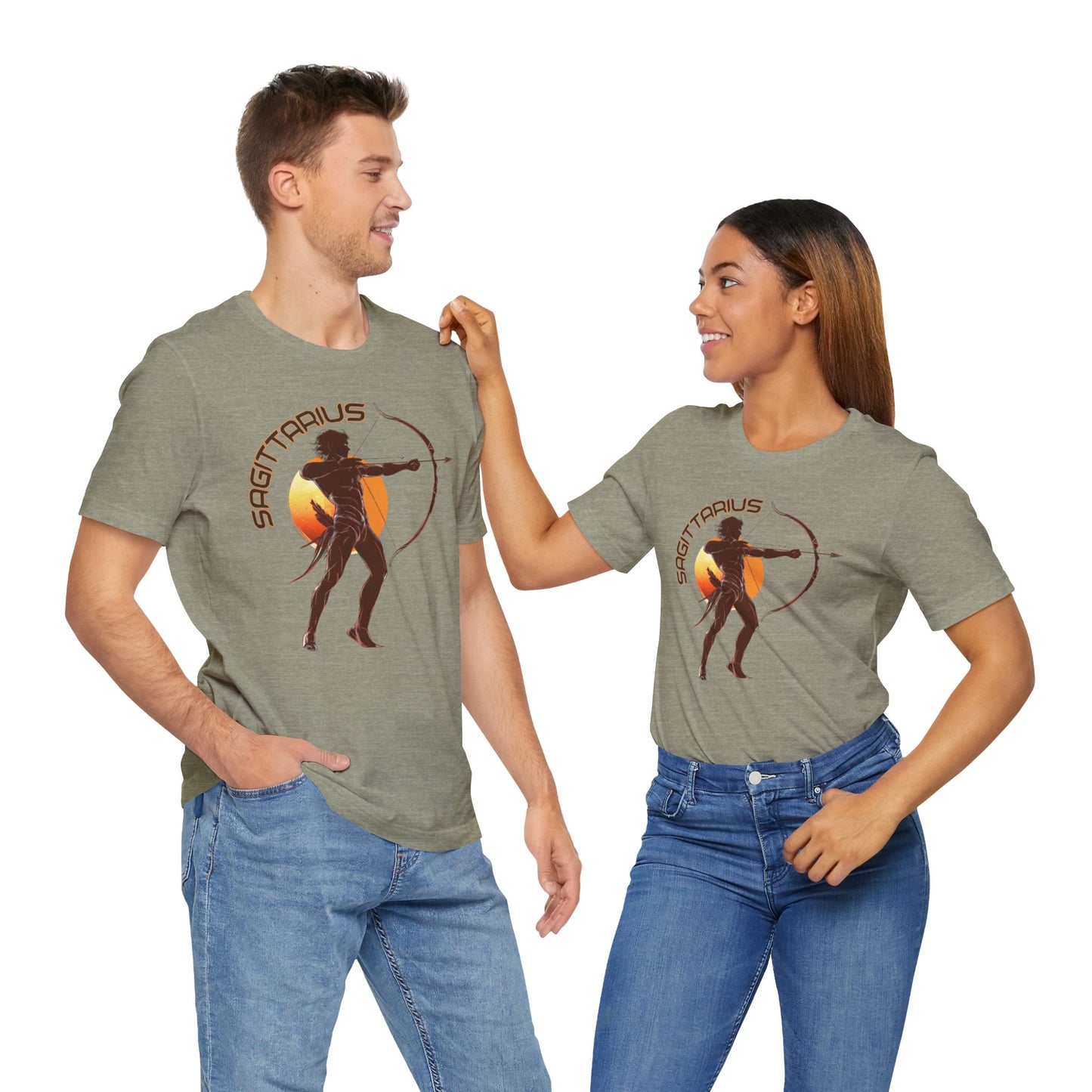 Sagittarius Unisex Jersey Short Sleeve Tee