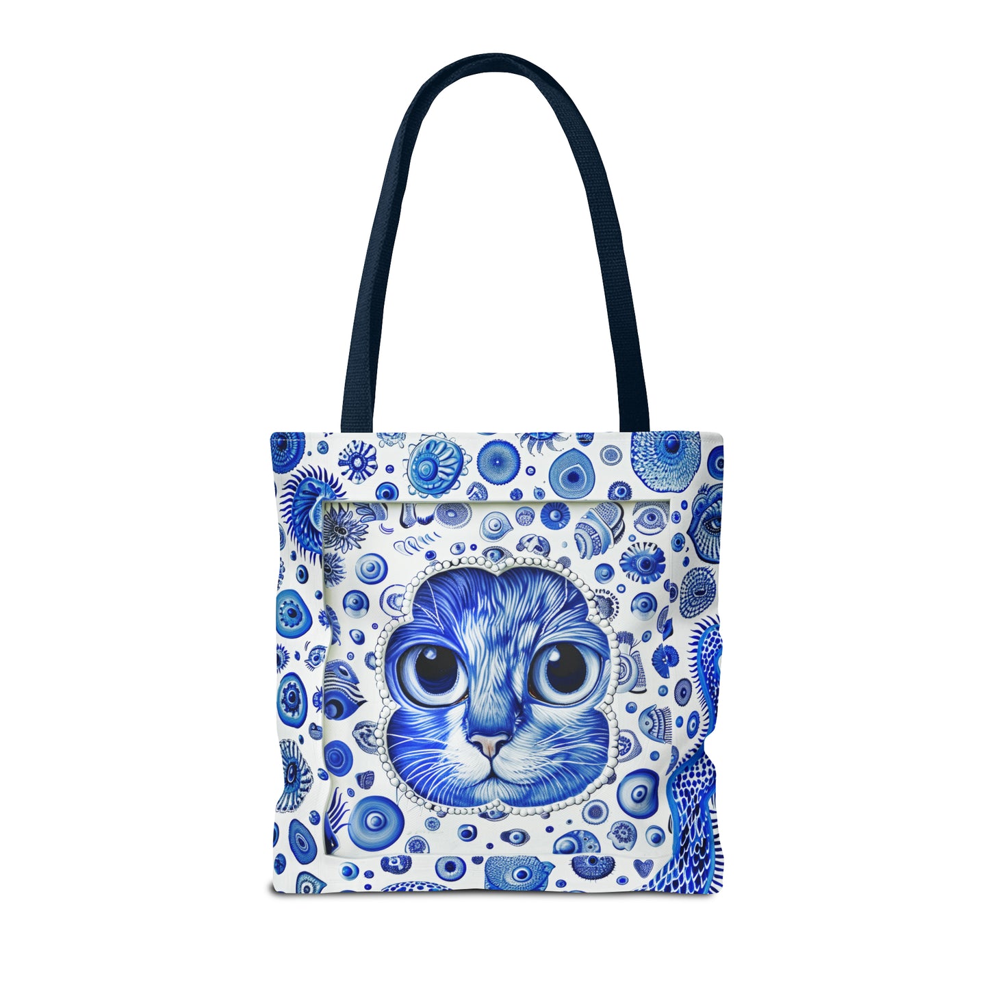 Peek a Book kitty Tote Bag