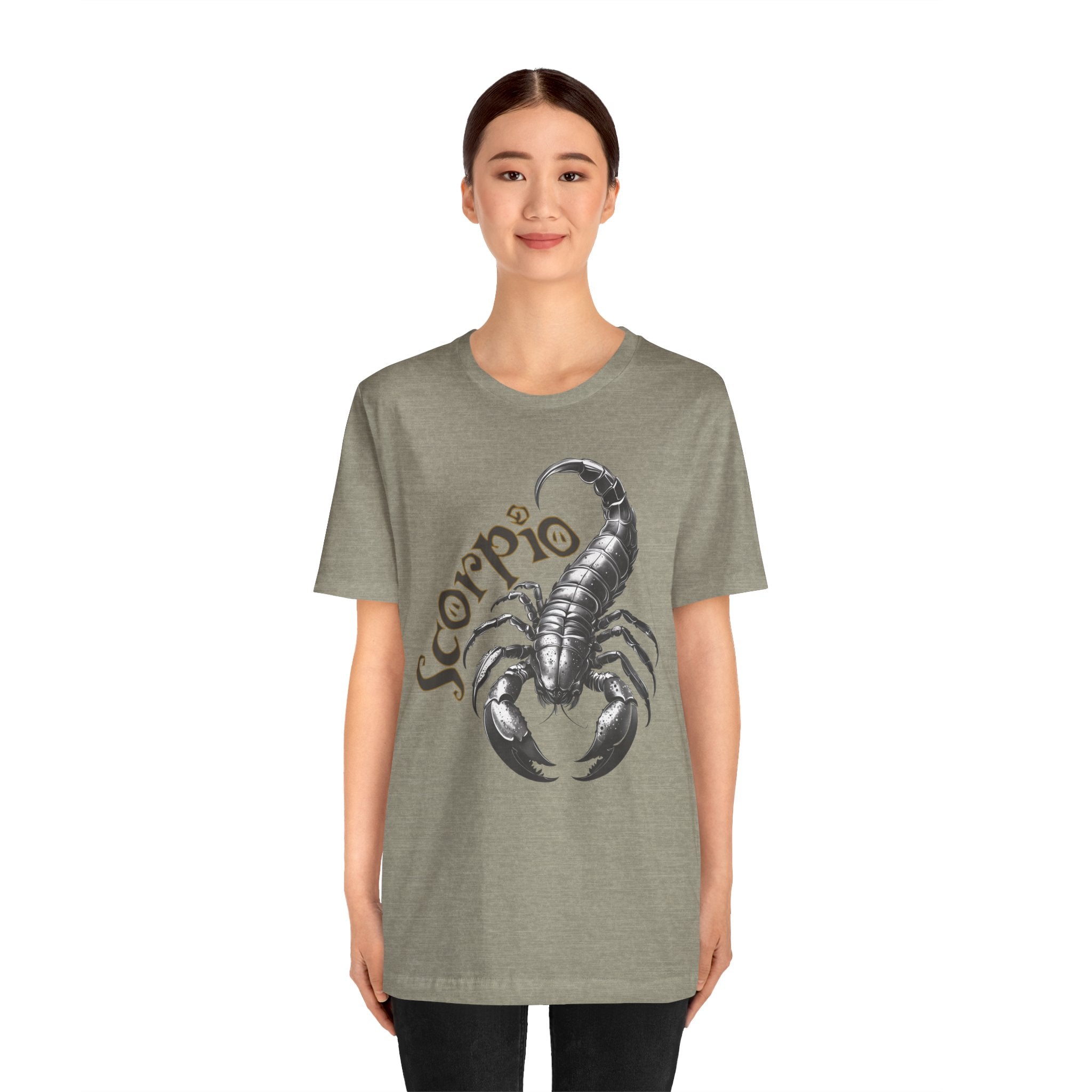 Scorpio Black & white Unisex Jersey Short Sleeve Tee