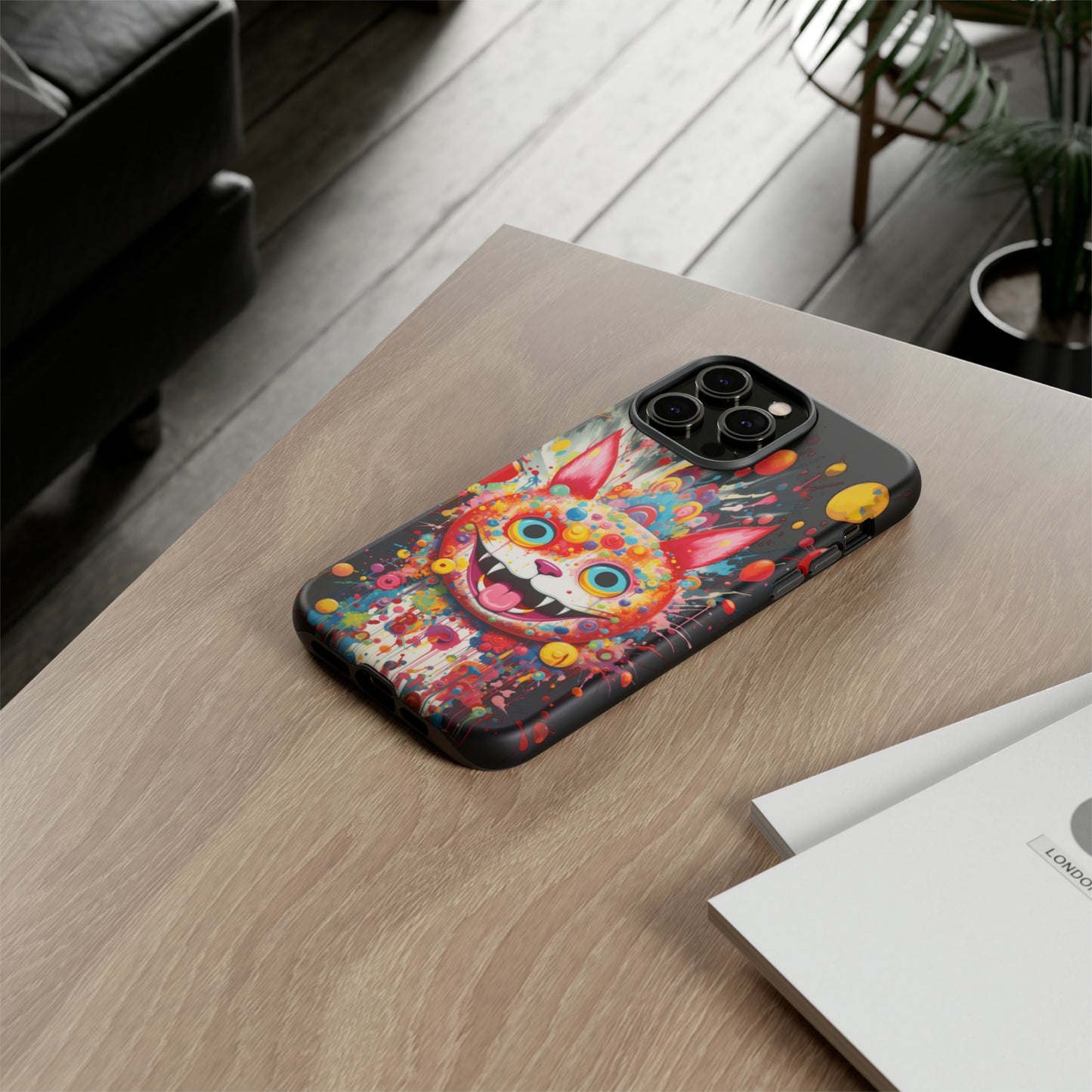 Colorful Cat Tough Cases