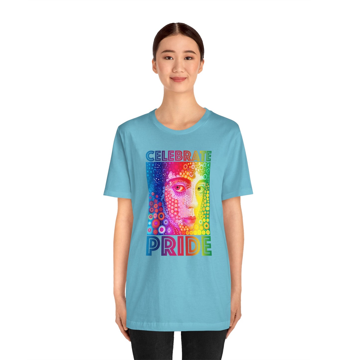 Celebrate Pride Unisex Jersey Short Sleeve Tee