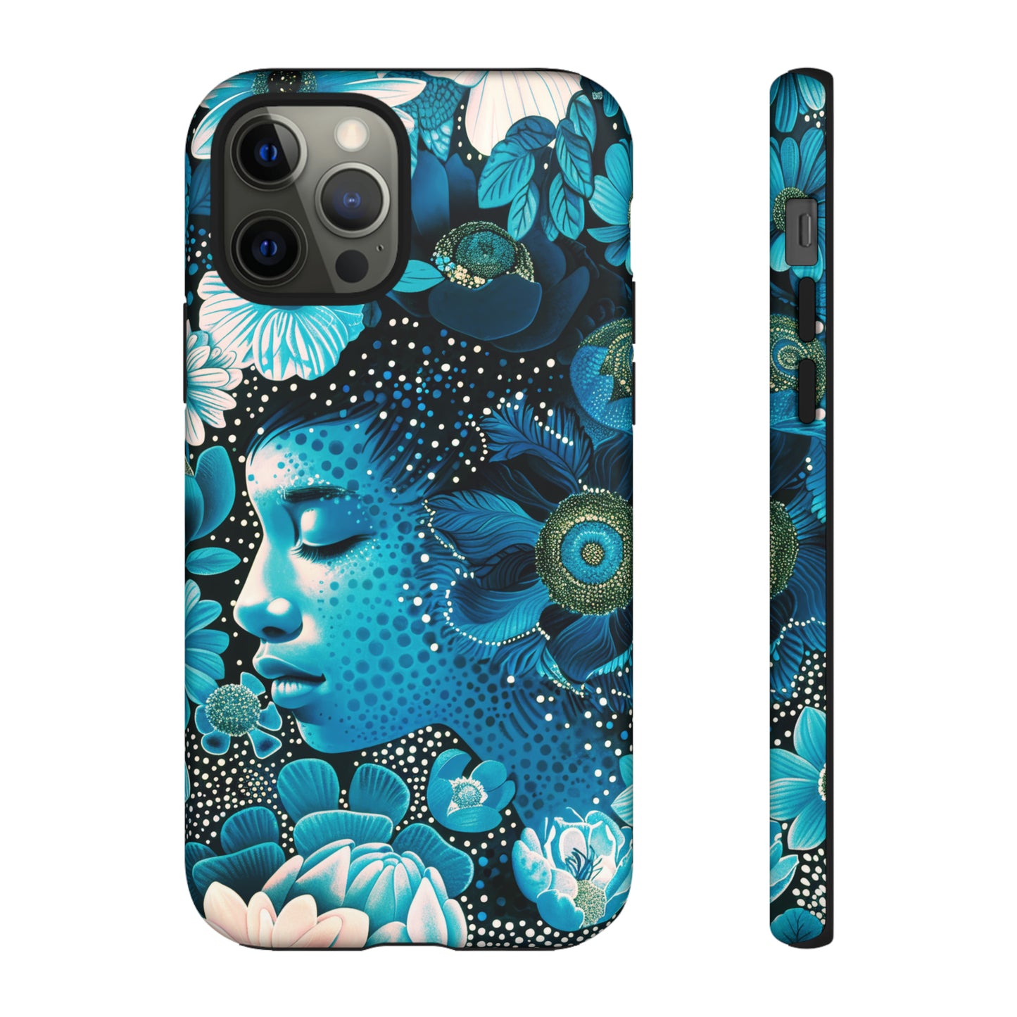 Girl in blue Tough Cases
