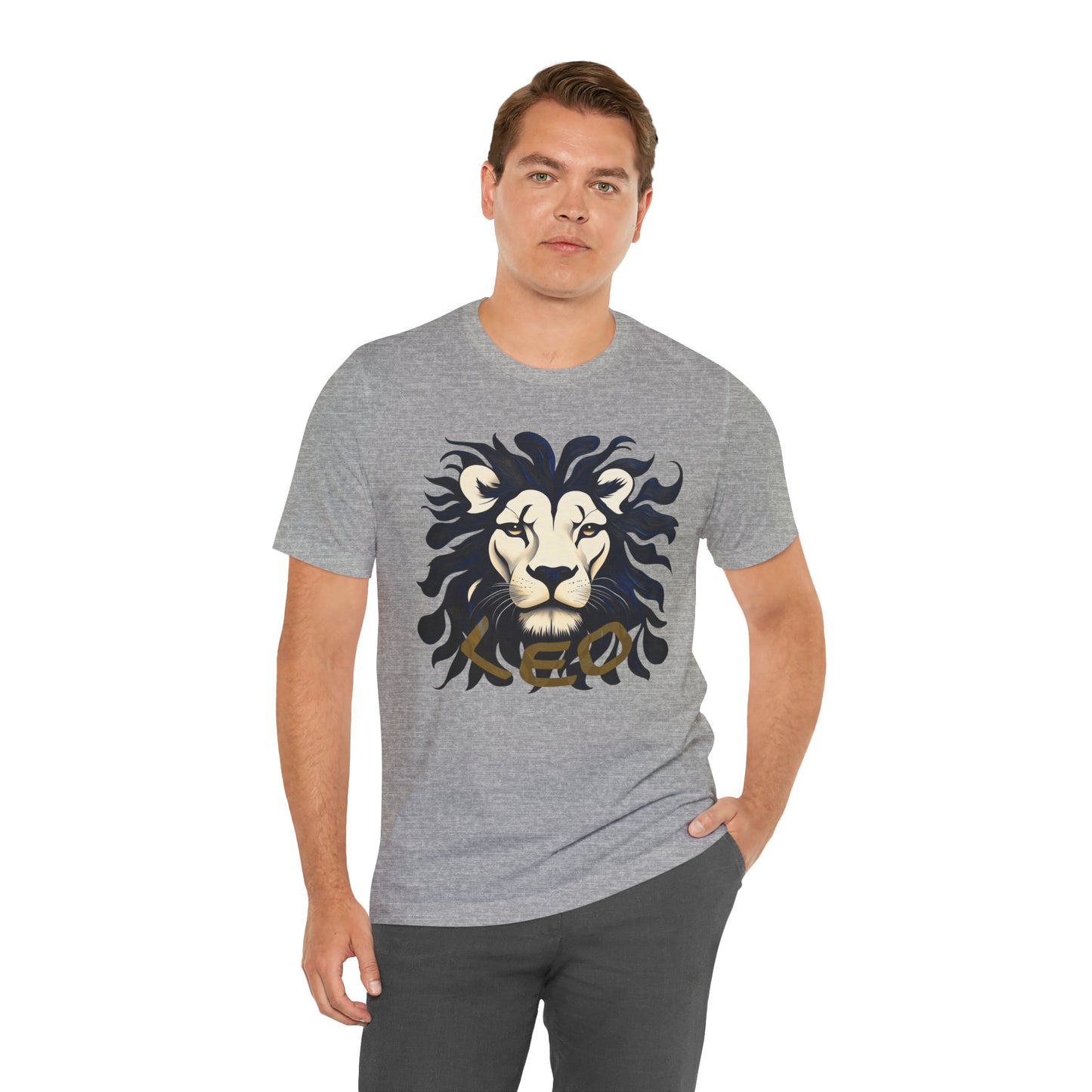 Leo Unisex Jersey Short Sleeve Tee
