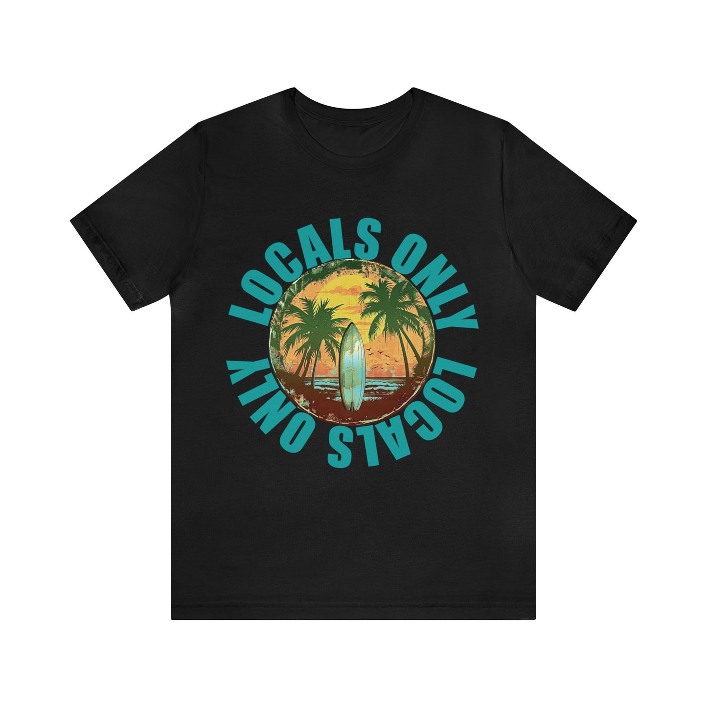 Locals Only stamp Unisex Jersey Short Sleeve Tee