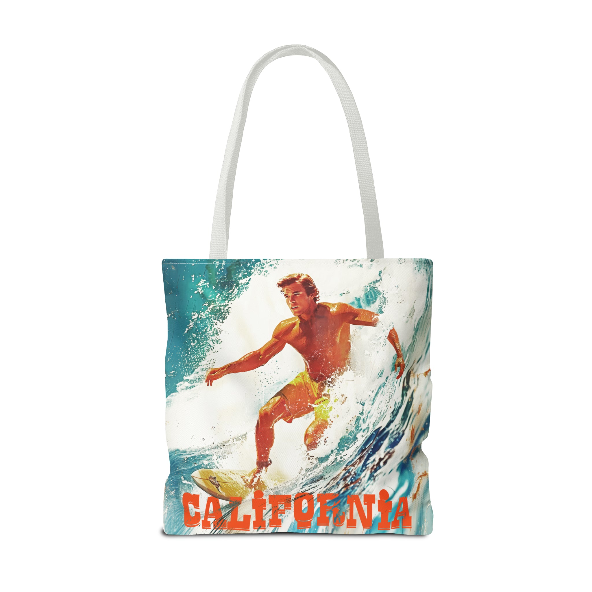 California Surf bag Tote Bag (AOP)