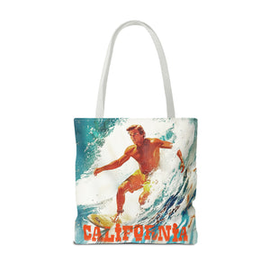 California Surf bag Tote Bag (AOP)