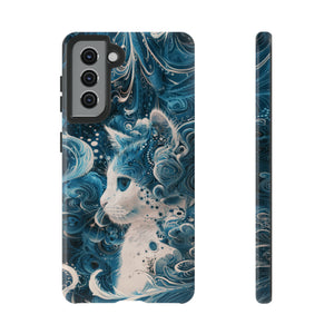 Aqua cat Tough Cases