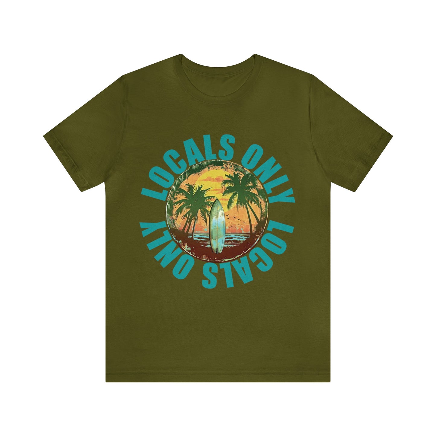 Locals Only stamp Unisex Jersey Short Sleeve Tee