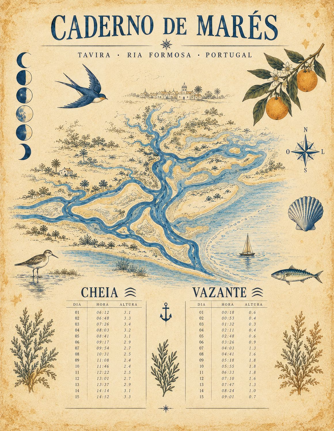 Caderno de Marés