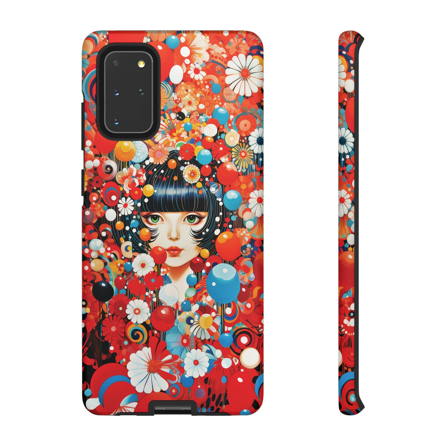 Girl in red blossoms Tough Cases