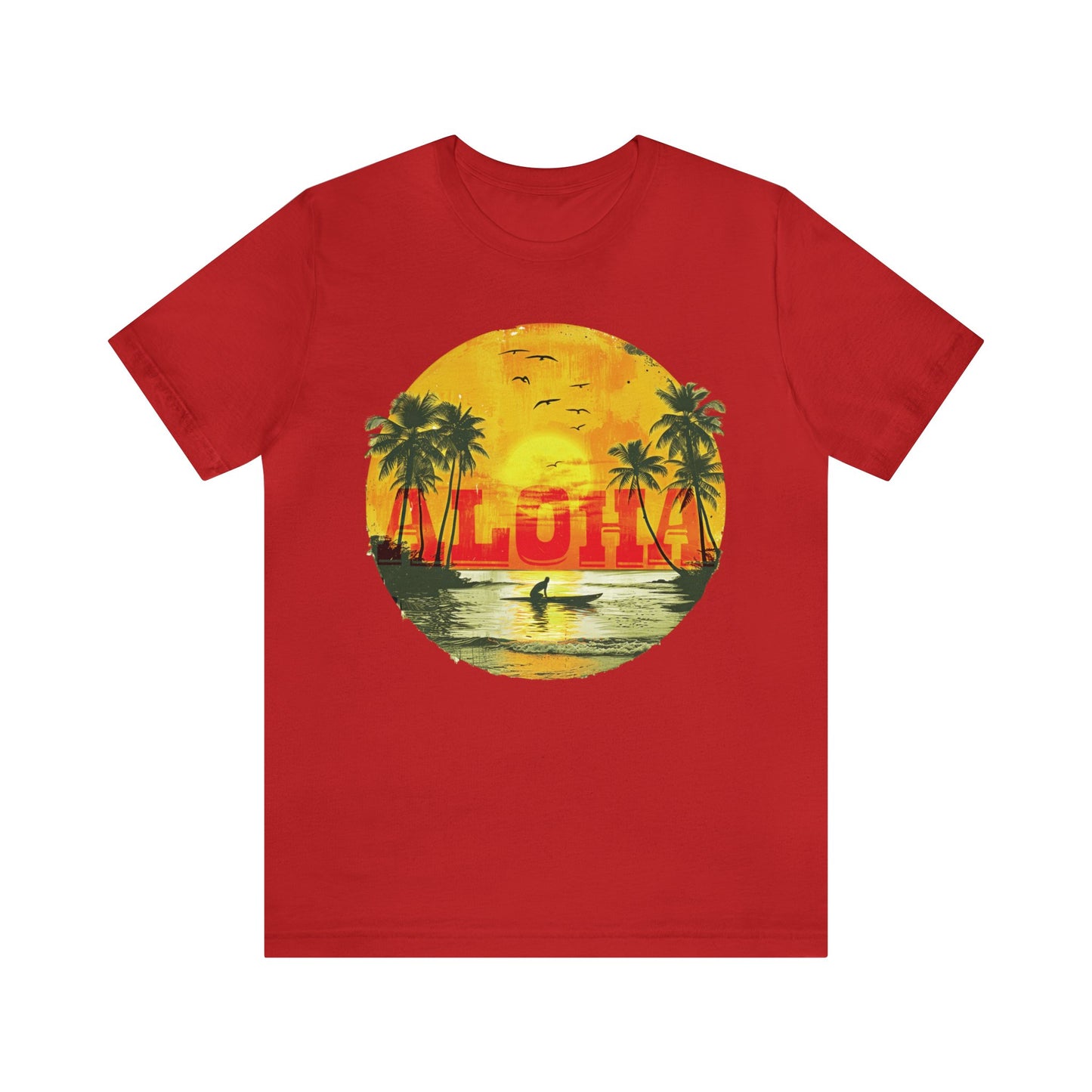 Aloha sunset Unisex Jersey Short Sleeve Tee