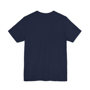 Artistic Floral Head Unisex Tee - Thoughtful Blue Design