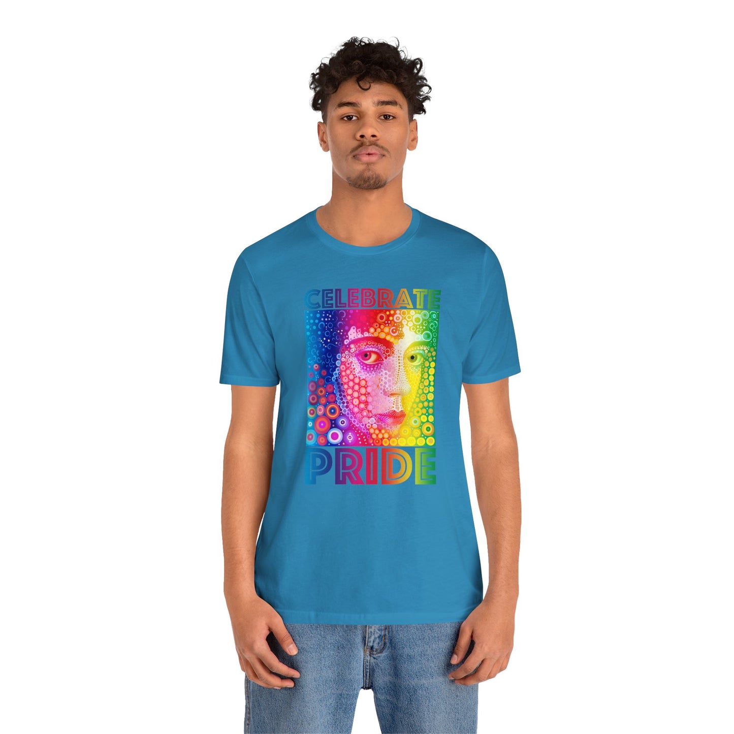 Celebrate Pride Unisex Jersey Short Sleeve Tee
