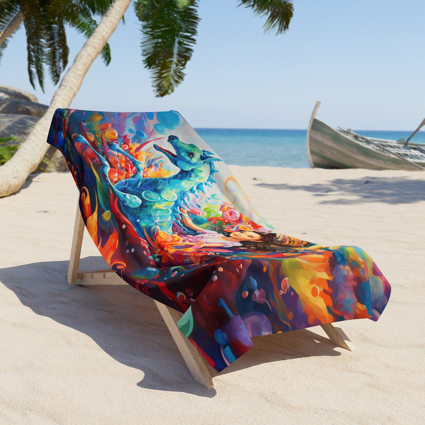 Sea Explorers Beach Towel