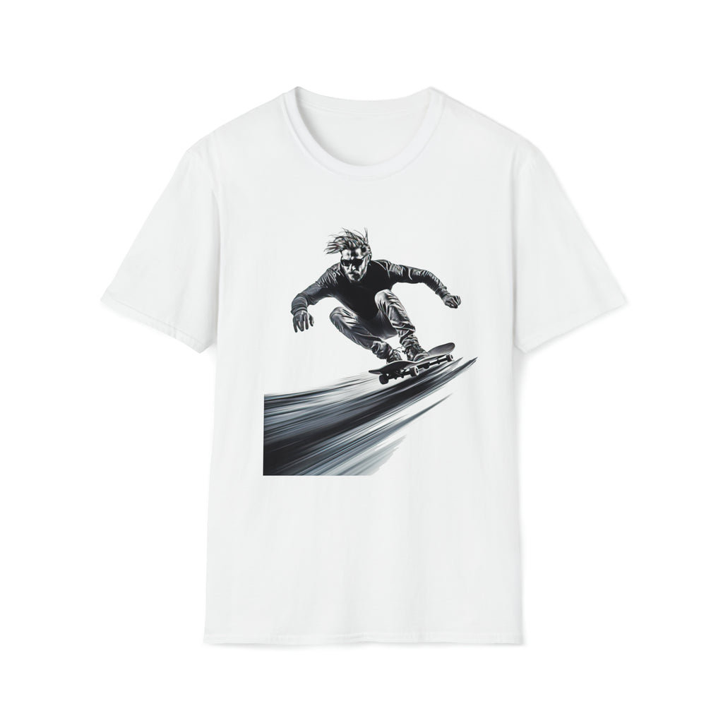 Skateboarder Unisex Softstyle T-Shirt
