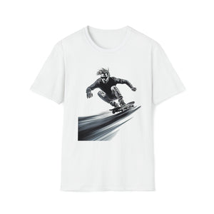 Skateboarder Unisex Softstyle T-Shirt
