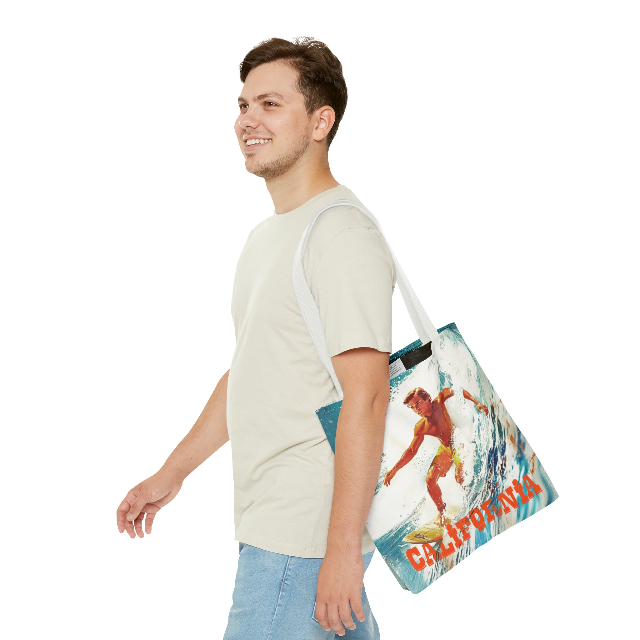 California Surf bag Tote Bag (AOP)