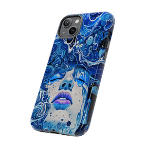 Phone Case, underwater design, Artistic design, Tough Case, Colorful whimsical water fantasy design, iPhone 15, 14, 13, 12, 11, Samsung, Pixel