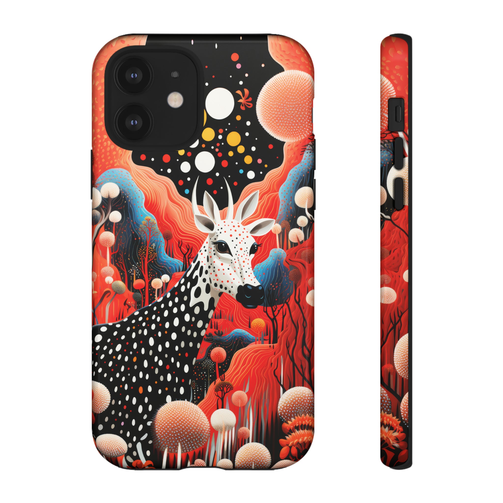 Spotted Elk in the rainbow forest Tough Cases