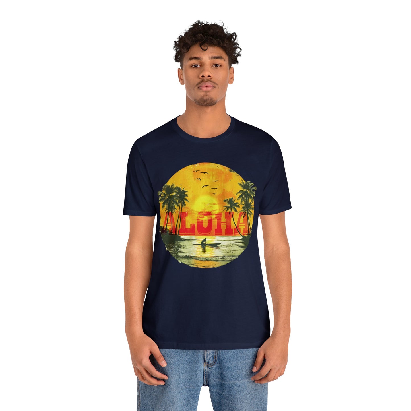 Aloha sunset Unisex Jersey Short Sleeve Tee