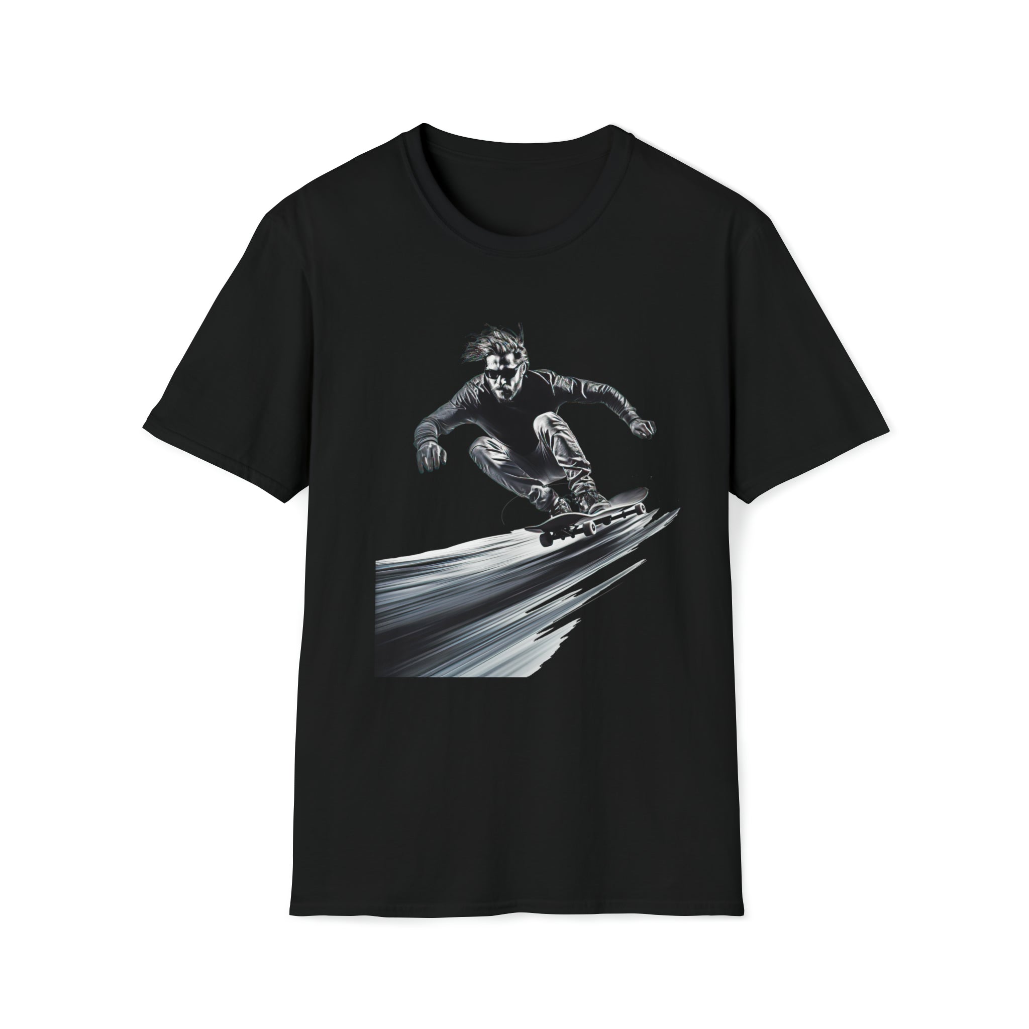 Skateboarder Unisex Softstyle T-Shirt