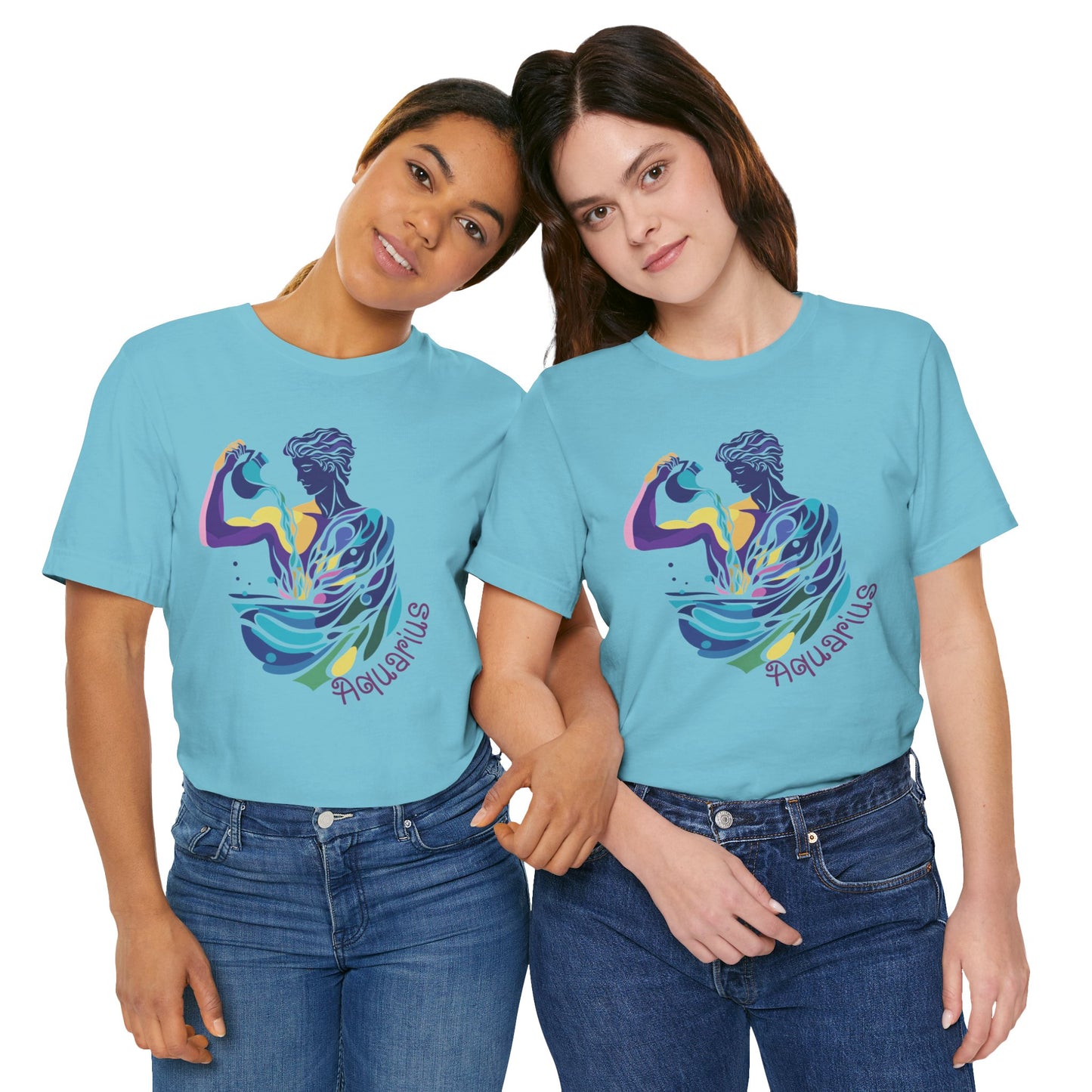 Aquarius Unisex Jersey Short Sleeve Tee