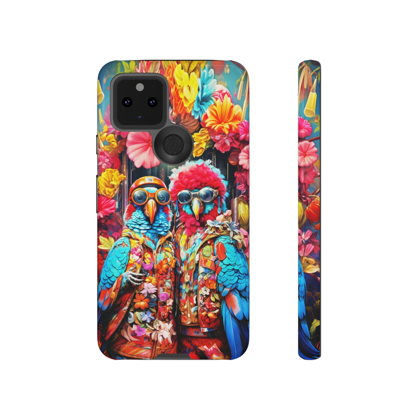 Two hipster parrots Tough Cases