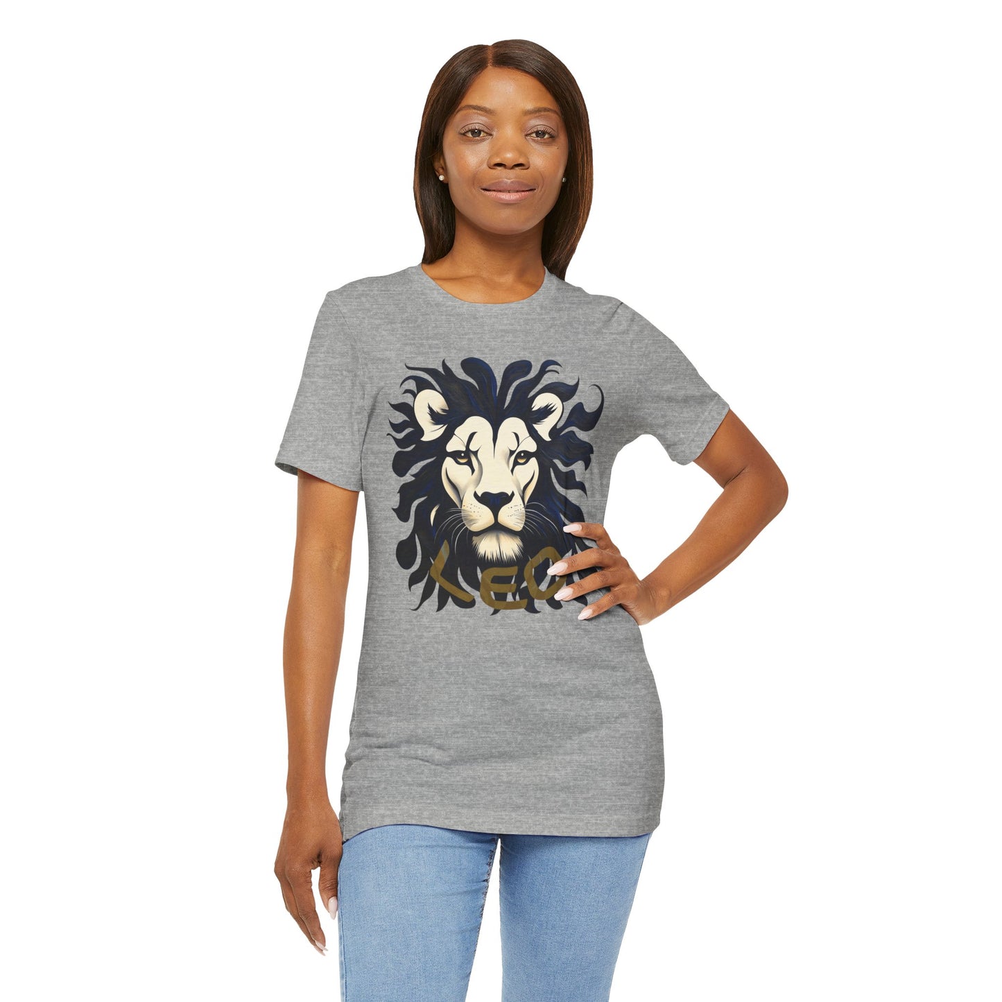 Leo Unisex Jersey Short Sleeve Tee