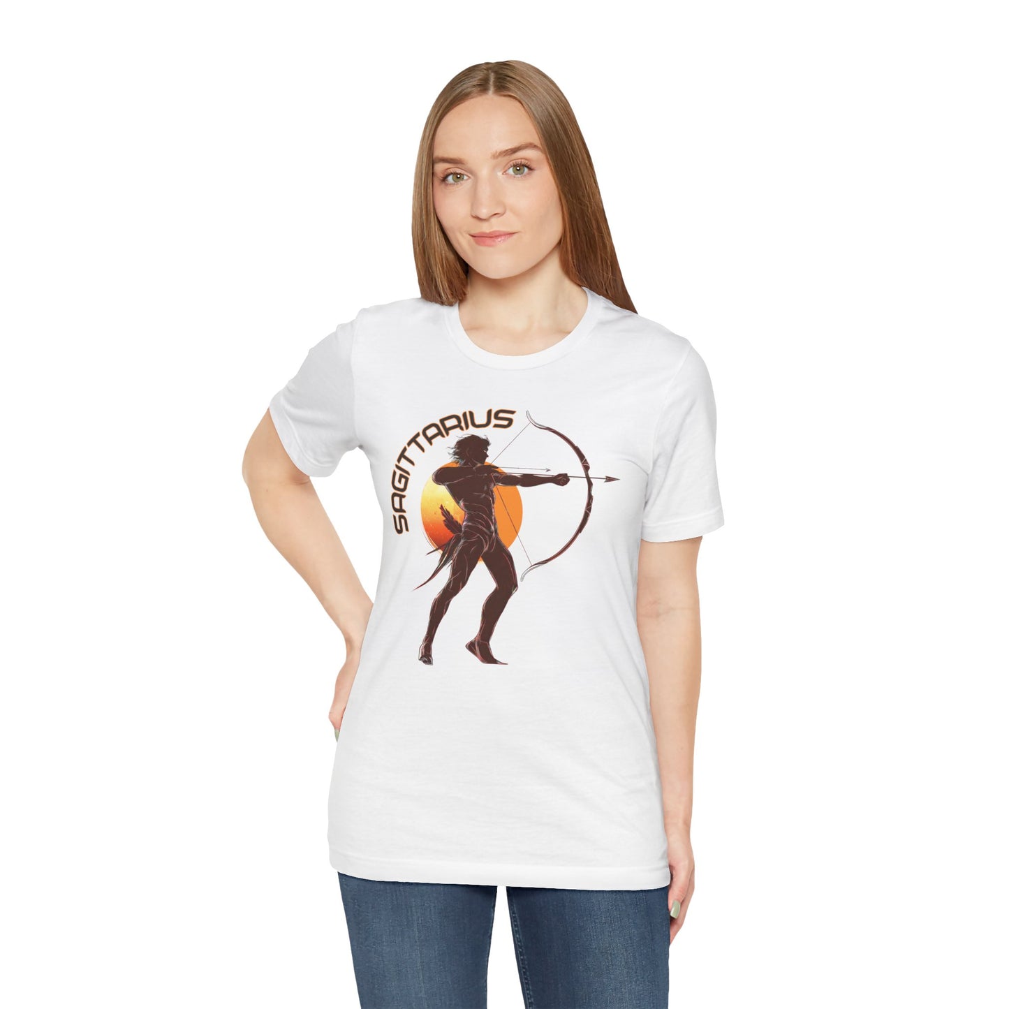 Sagittarius Unisex Jersey Short Sleeve Tee