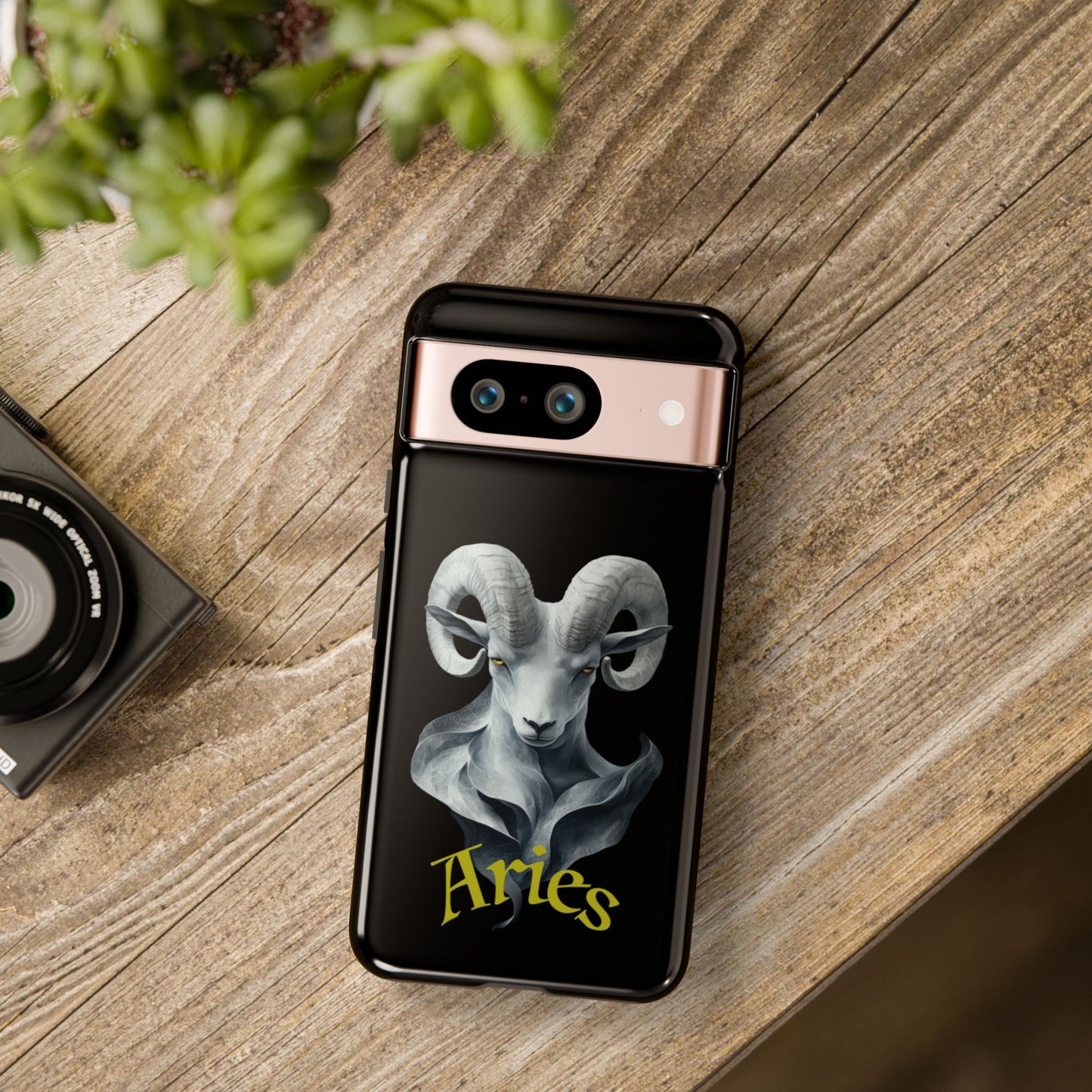 Aries Tough Phone Cases, Artistic Zodiac Phone Cases, premium-quality cases for iPhone, Samsung Galaxy, and Google Pixel devices
