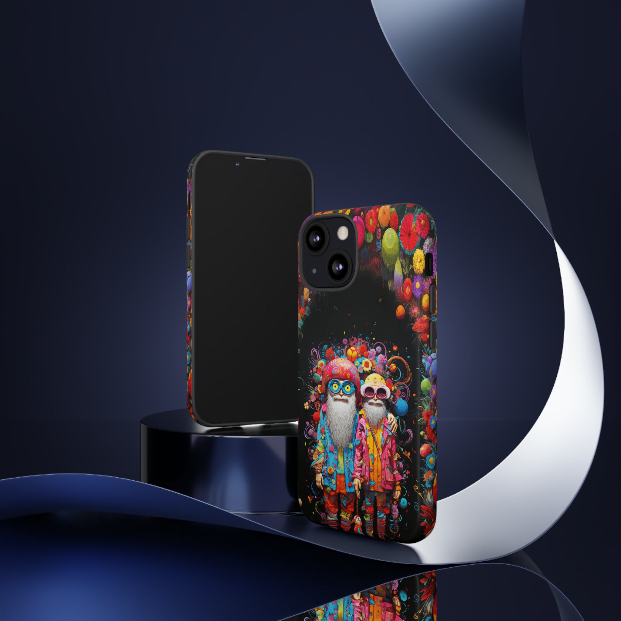 Two hippies Tough Cases