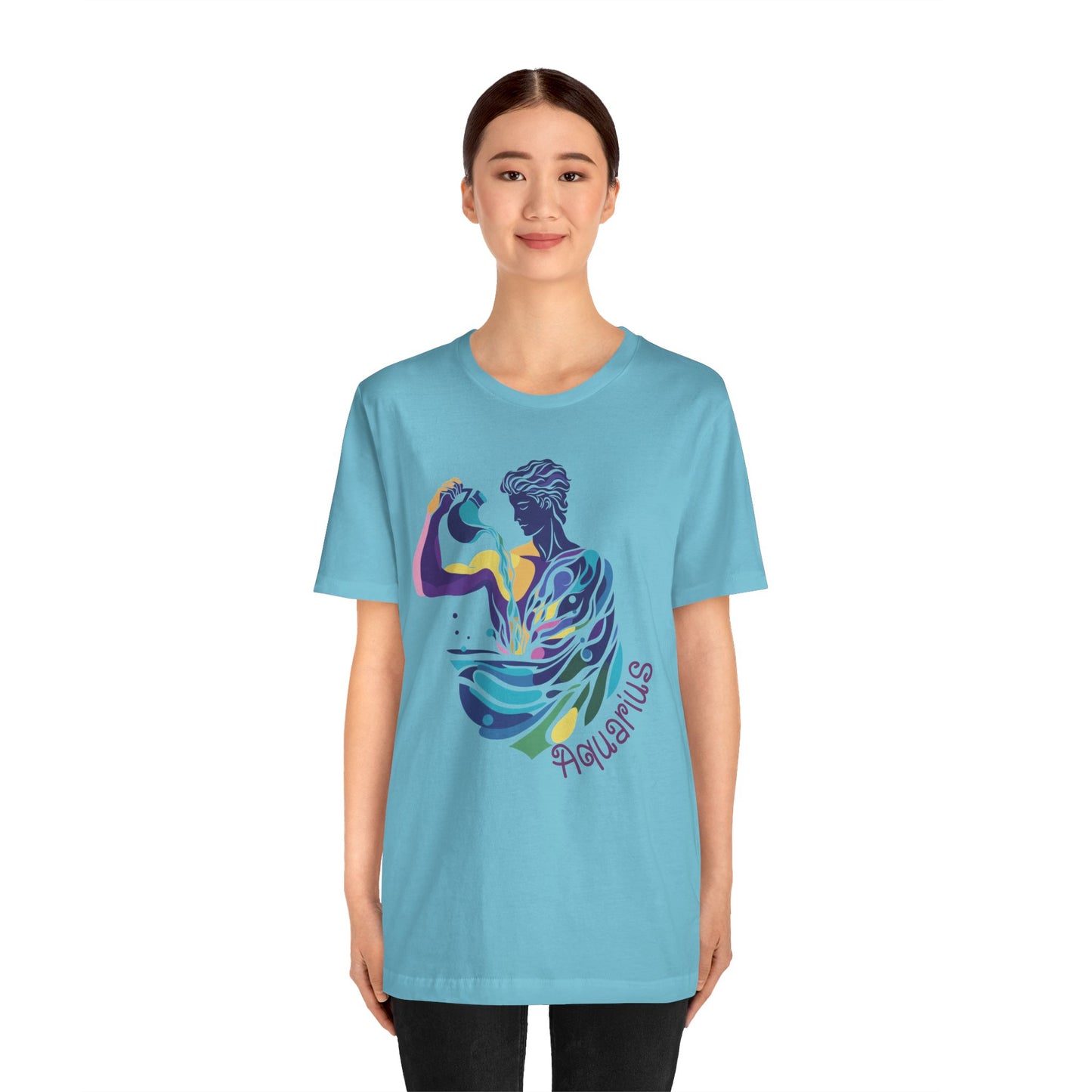 Aquarius Unisex Jersey Short Sleeve Tee