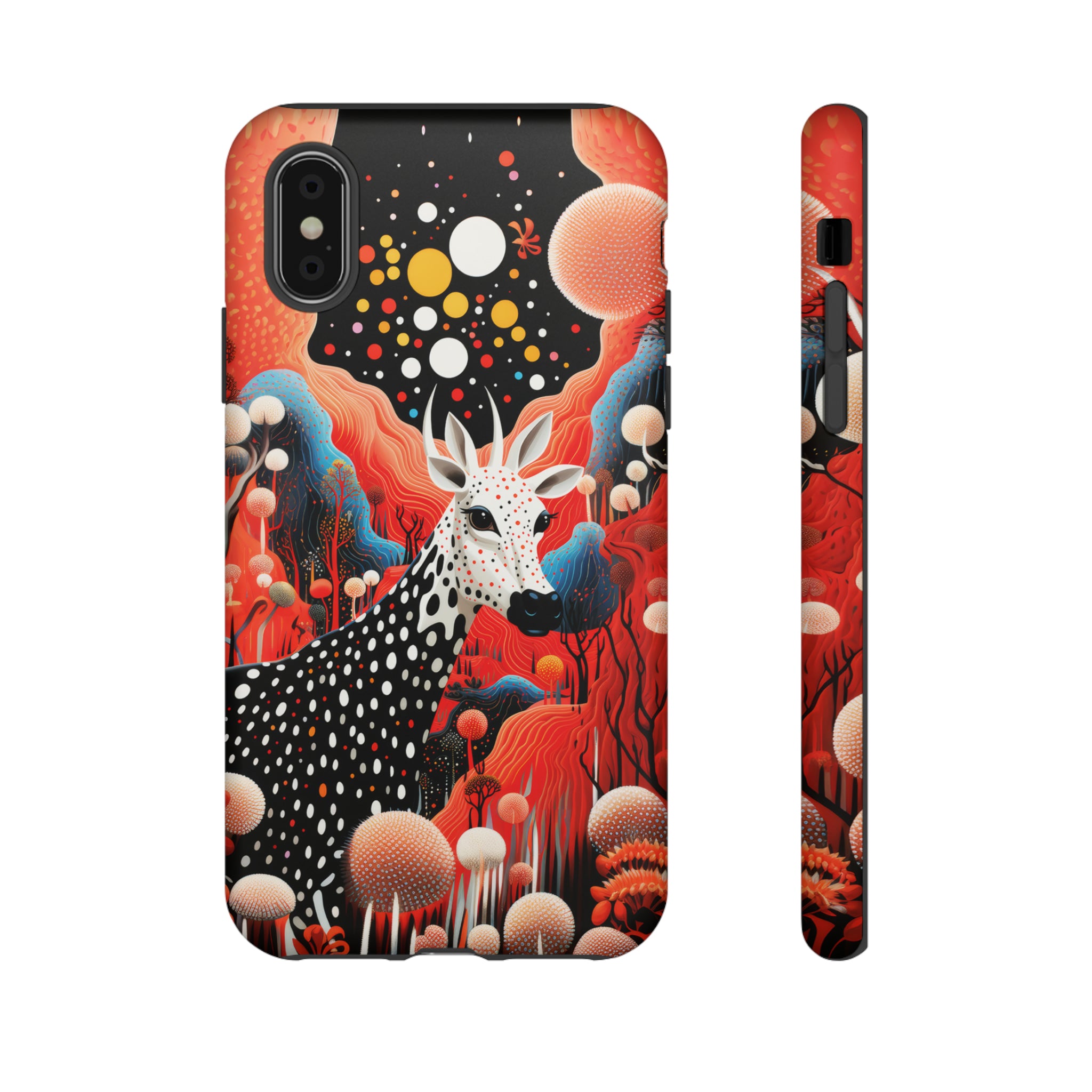 Spotted Elk in the rainbow forest Tough Cases